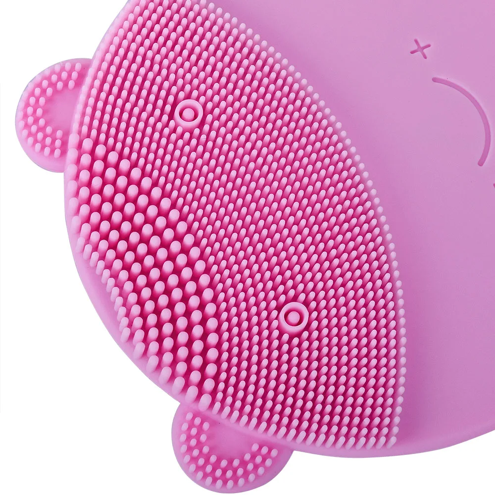 Мини электрическая Очищающая Массажная щетка для лица водостойкая силиконовая