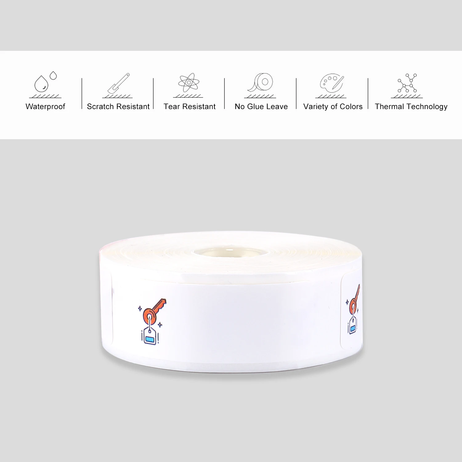 Термопечать Этикетка Бумага штрих код цена Размер имя пустые этикетки