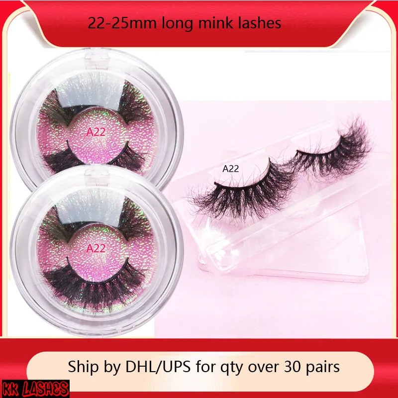 25 мм 3D норковые ресницы для макияжа накладные поставщик 100% без жестокости ручная