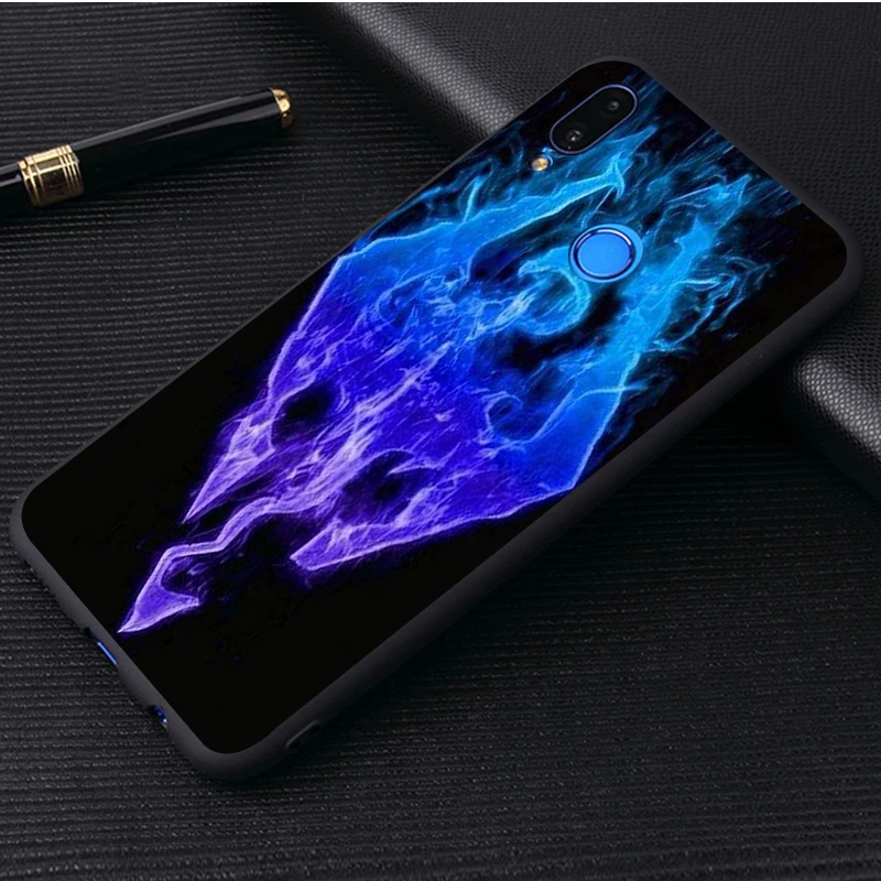 Чехол для телефона с логотипом Skyrim черный силиконовый чехол honor 30 20 Pro 8 8X 9 10 Lite Mate |