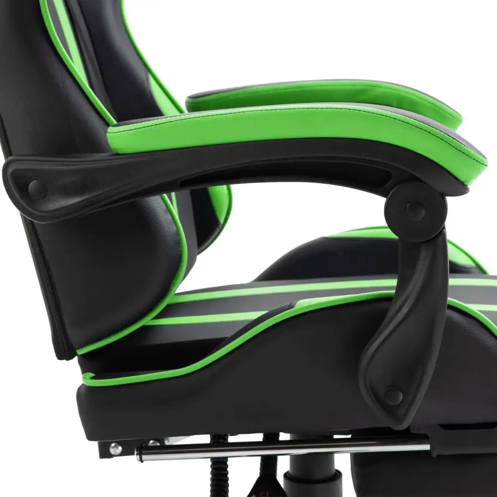 Современные Поворотные игровые кресла с подставкой для ног и регулируемым