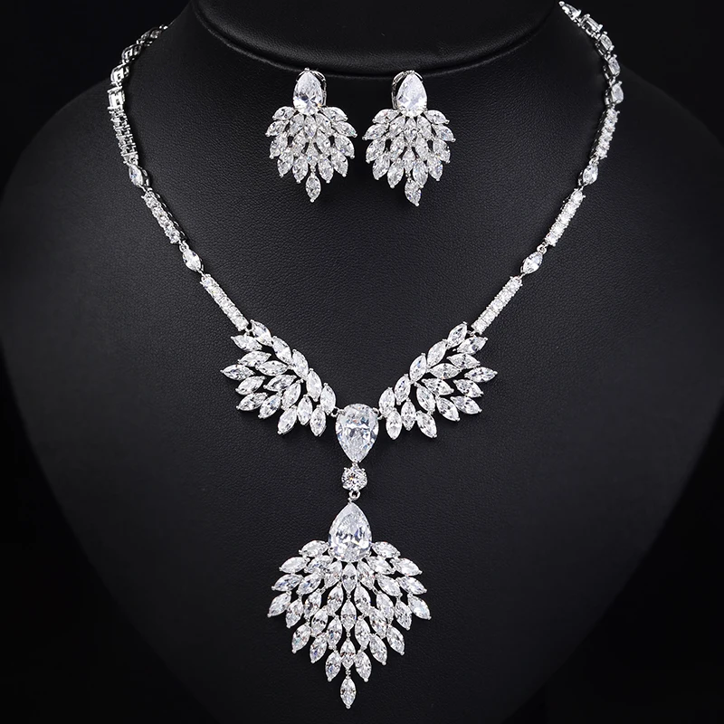 RAKOL Новые Роскошные ААА кубического циркония с украшением в виде кристаллов