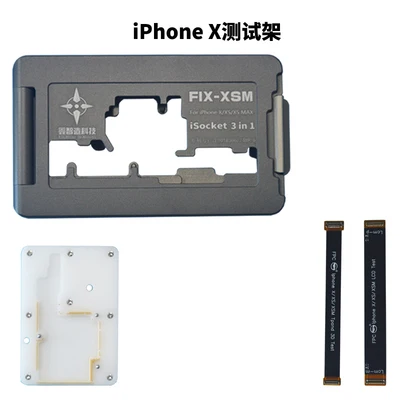 X Tester EASYFIX la test 3 в 1 двойной тестер материнской платы для iphone x xs xsmax материнская плата тестовая арматура двухслойная Материнская плата Тест er - Цвет: X Tester