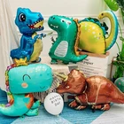 1 шт., фольгированные шары в форме динозавра