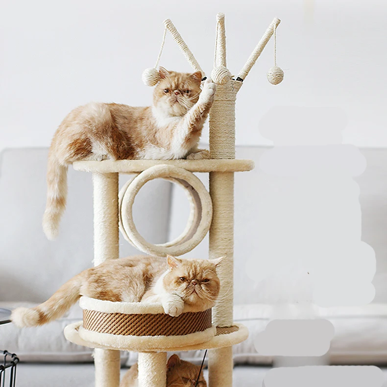 Платформа Sisal для кошек подъемная рама кошачьего наполнителя с царапинами