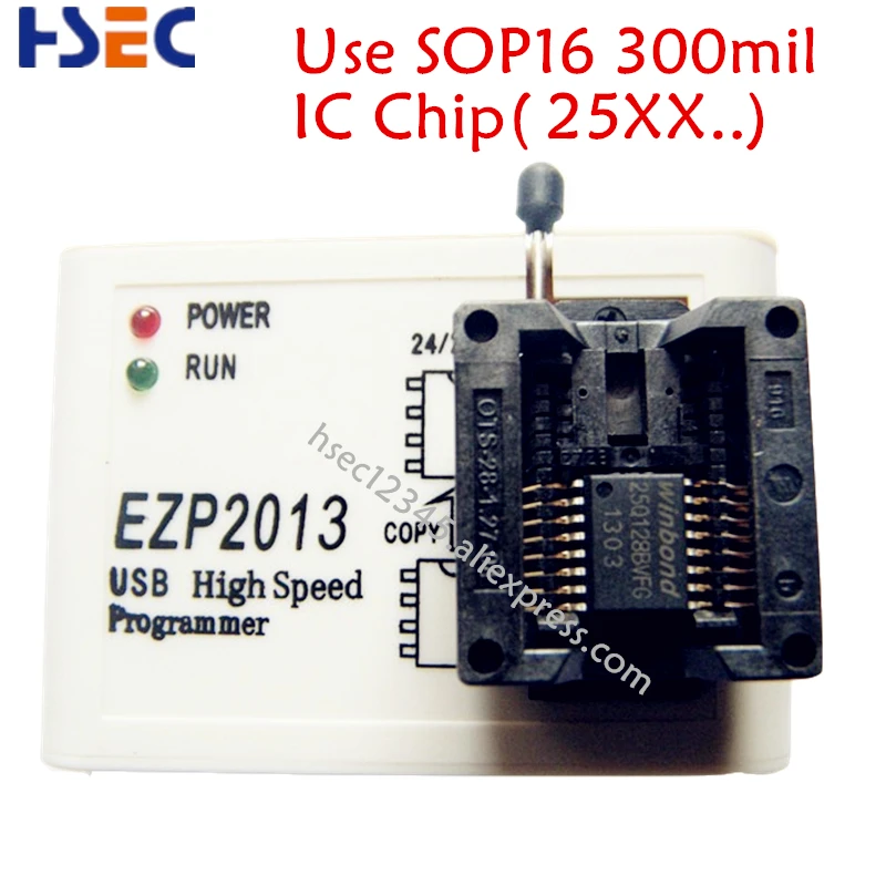 EZP2010 Высокоскоростной USB SPI программатор с SOP8 150mil 200mil SOP16 Adpater SOIC8 IC Flash тестовый зажим havEZP2011 EZP2013 EZP2019