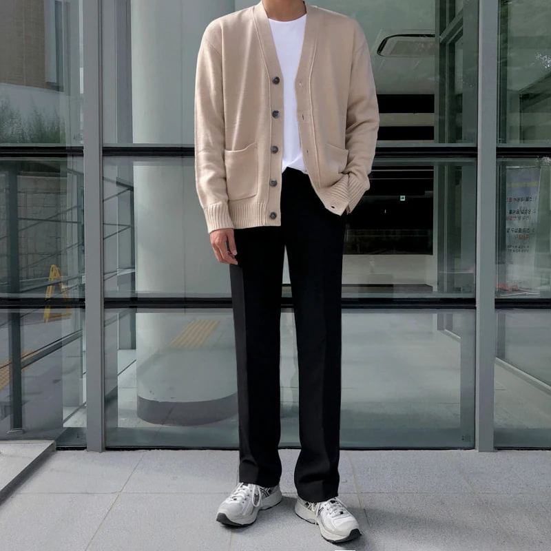 Новинка весна осень 2020 Популярные Молодежные однотонные брюки в Корейском стиле