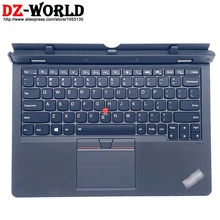 Docking Station US English Base Keyboard With Touchpad Battery for Lenovo ThinkPad Helix Gen 2 20CG 20CH Ultrabook Pro 03X7053