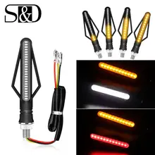 Clignotants LED pour motos, feux de clignotant, feux de plaque d'immatriculation DRL, ampoules de frein, blanc, jaune, rouge, 1 pièce
