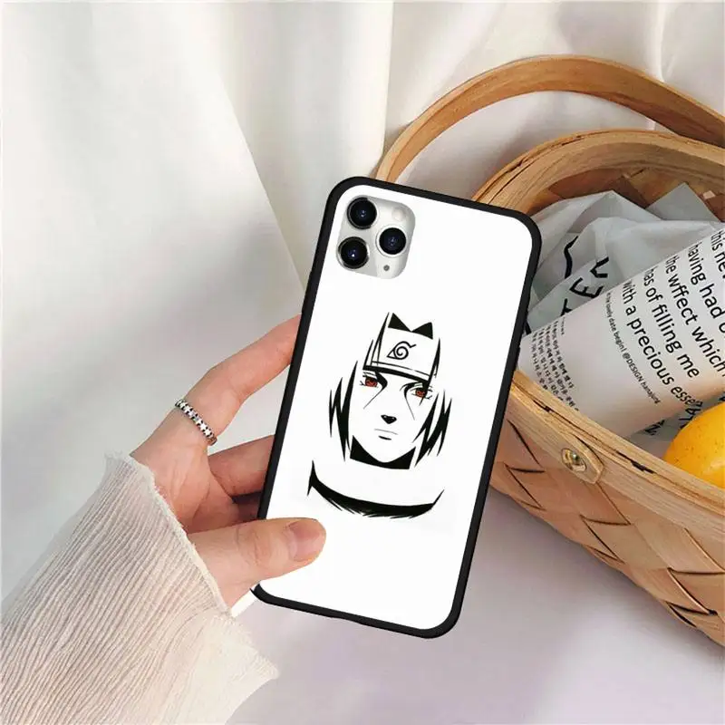 

Fashion Relief Anime Naruto Phone Case for iPhone 11 12 pro MINI XS MAX 8 7 6 6S Plus X 5S SE 2020 XR