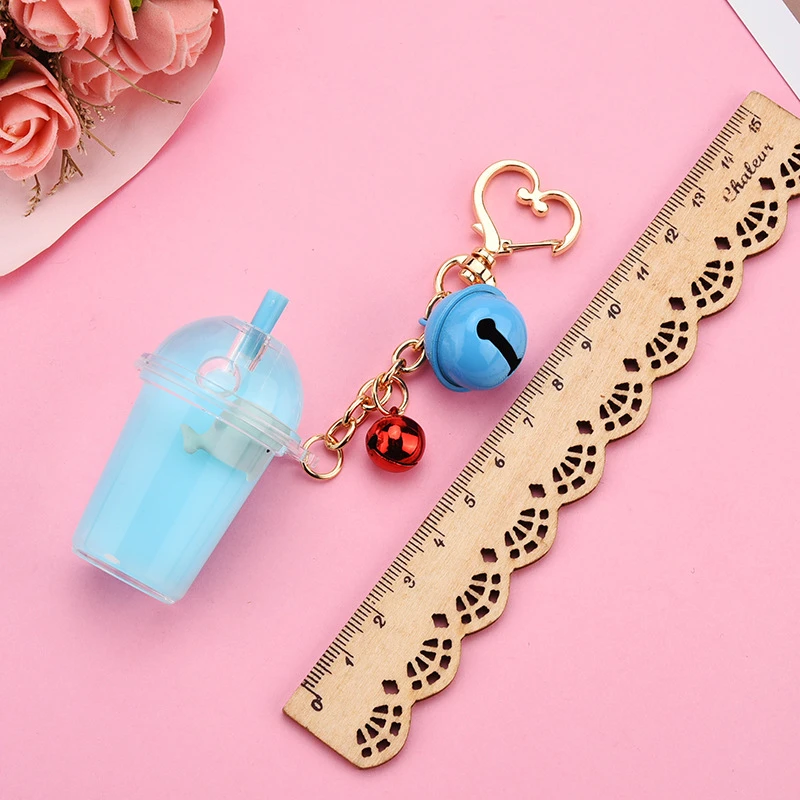 Новый мультяшный брелок для ключей с милым котом в автомобиле креативная чашка