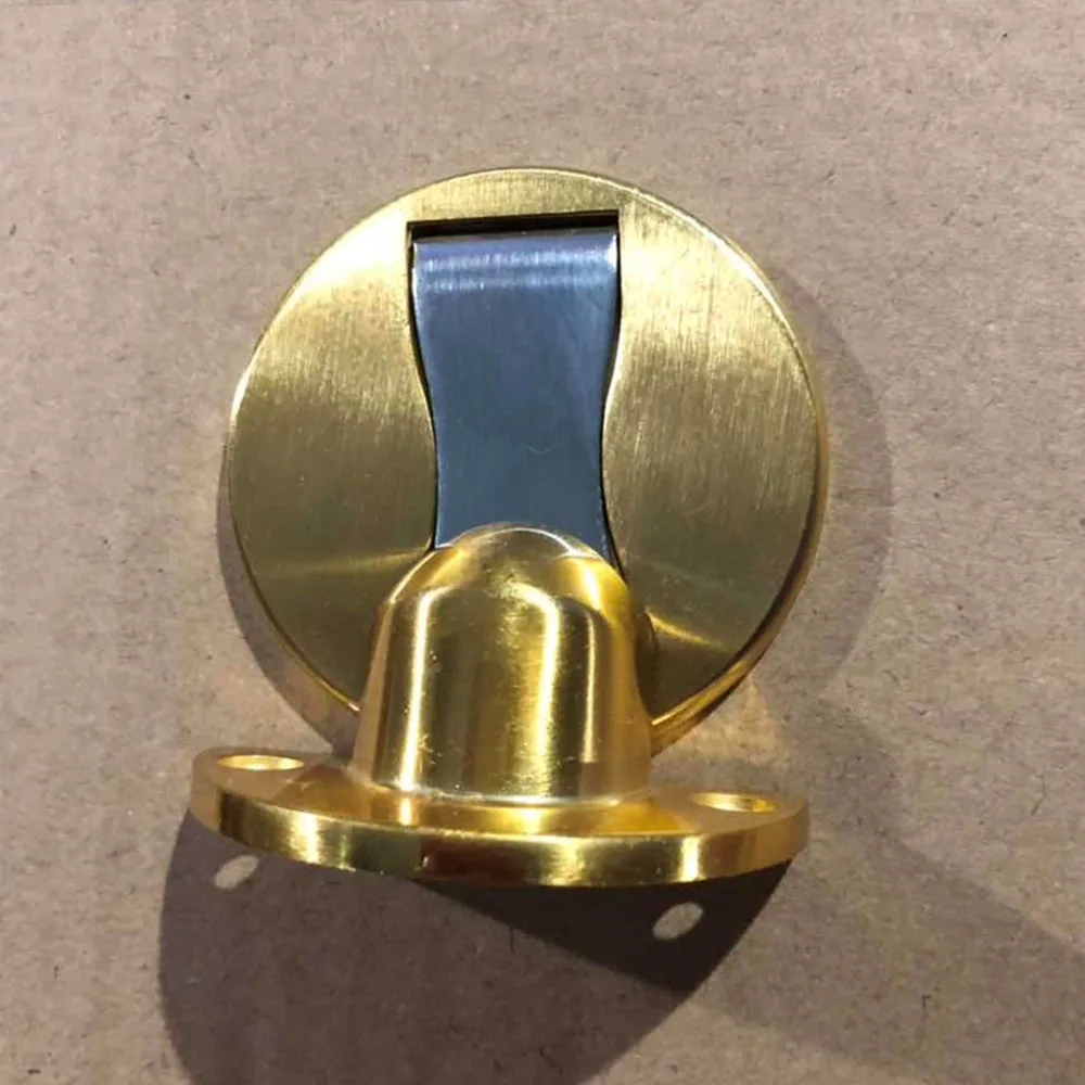 

Magnet Door Stops Zinc Alloy Door Stopper Magnetic Door Holder Toilet Glass Door Hidden Door Stop Furniture Hardware