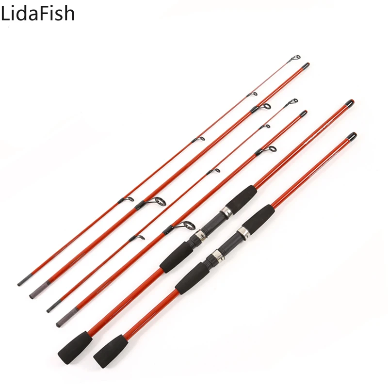 Купить Рыболовная удочка LidaFish, кастинговое удилище 1,8 м 2,1 м, класс M, ульсветильник, из углеродного волокна, фидерное удилище, снасти