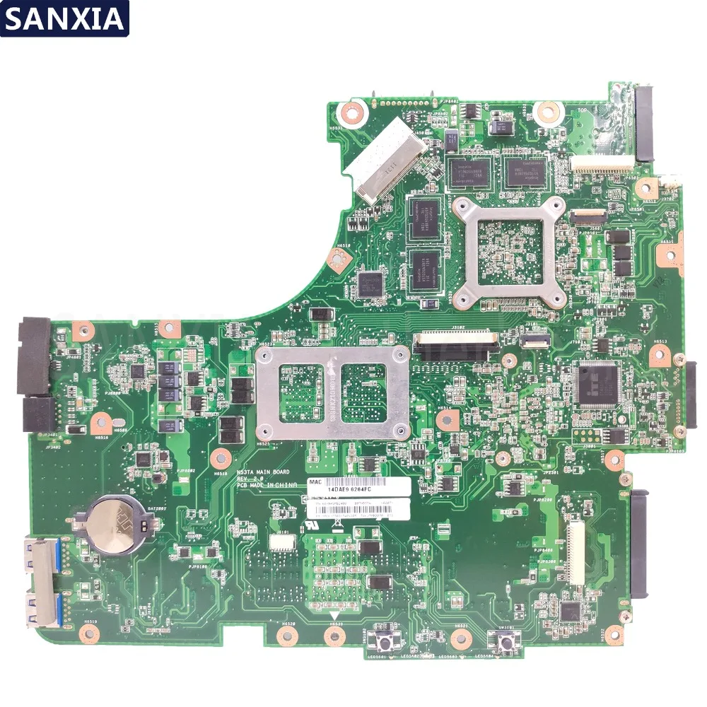 Материнская плата KEFU N53TA для ноутбука ASUS N53TK N53T оригинальная материнская
