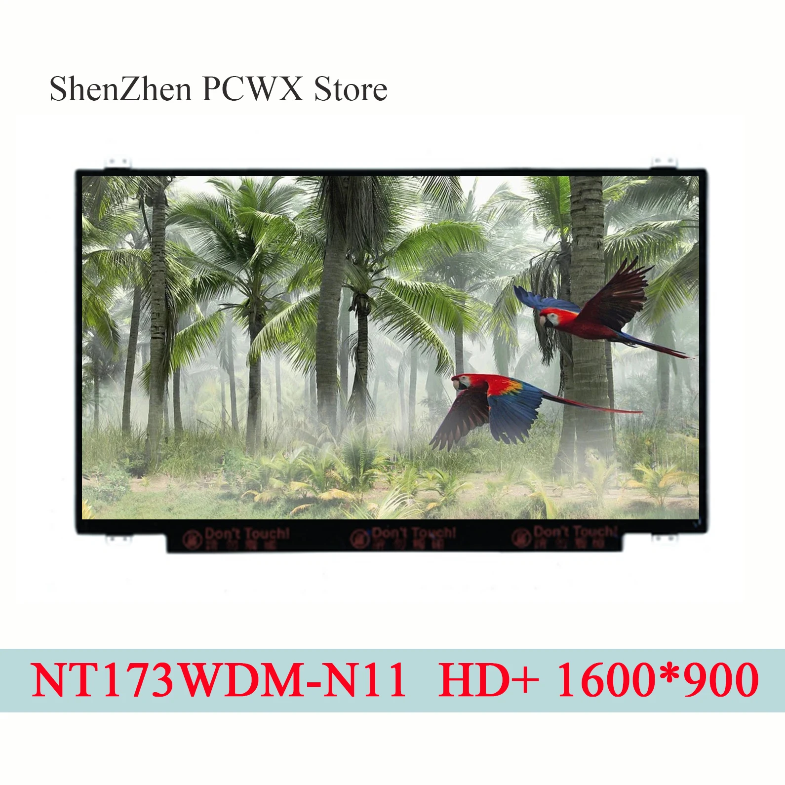 HD + 1600*900 30 контактный разъем 60% NTSC блестящий белый экран для ноутбука BOE AUO SD B173RTN02.2