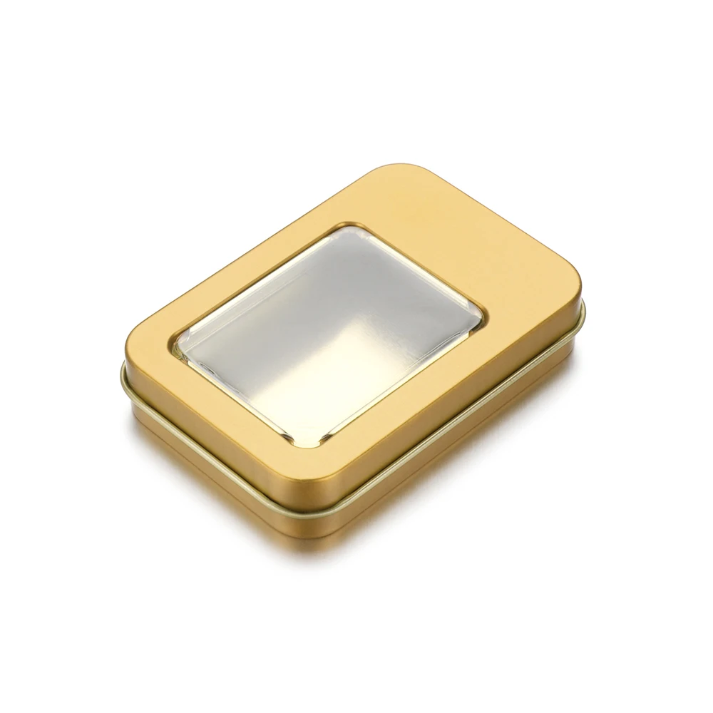 

Металлическая коробка для хранения серебристого цвета