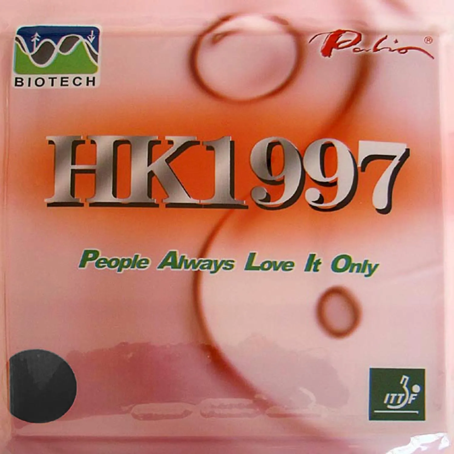 Description Picture 3 of itemOriginal Palio HK1997 table tennis rubber pimples in both side loop table tennis rackets racquet sports biotech