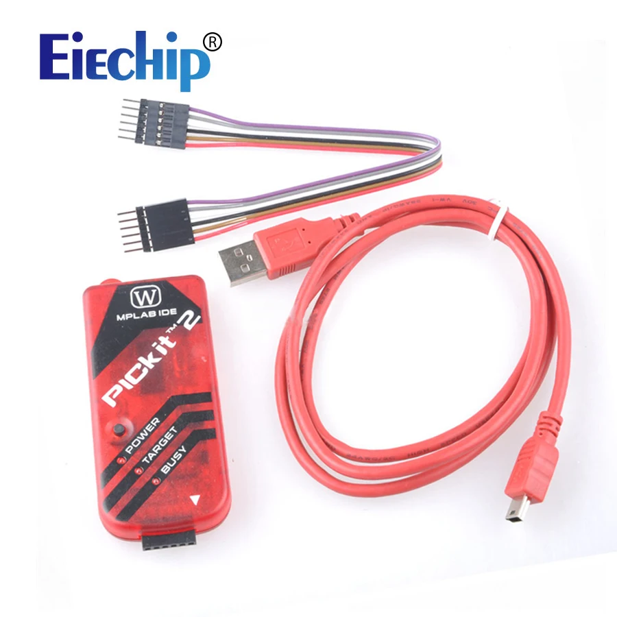 PICKIT2 – simulateur PICKIT2  microcontrôleur PIC avec câble USB et câble dupont pour Arduino