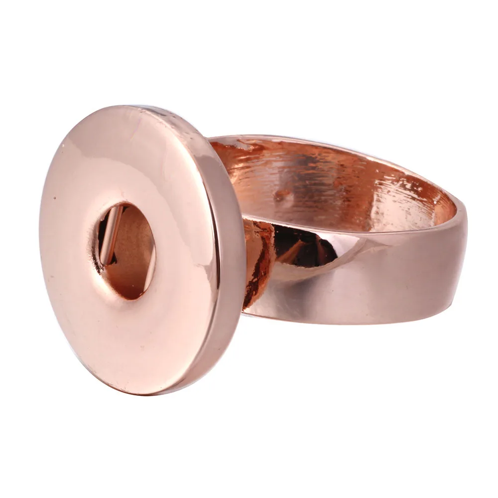 Новые трендовые кольца красивые кнопки кольцо подходящие для DIY 18 мм ювелирные