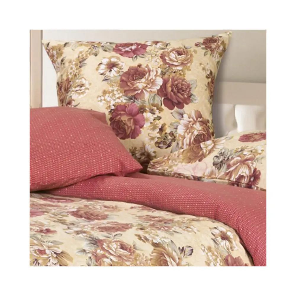 Постельное белье Ecotex Барокко 100% хлопок | Евро 1.5 сп 2 Дуэт Дом и сад