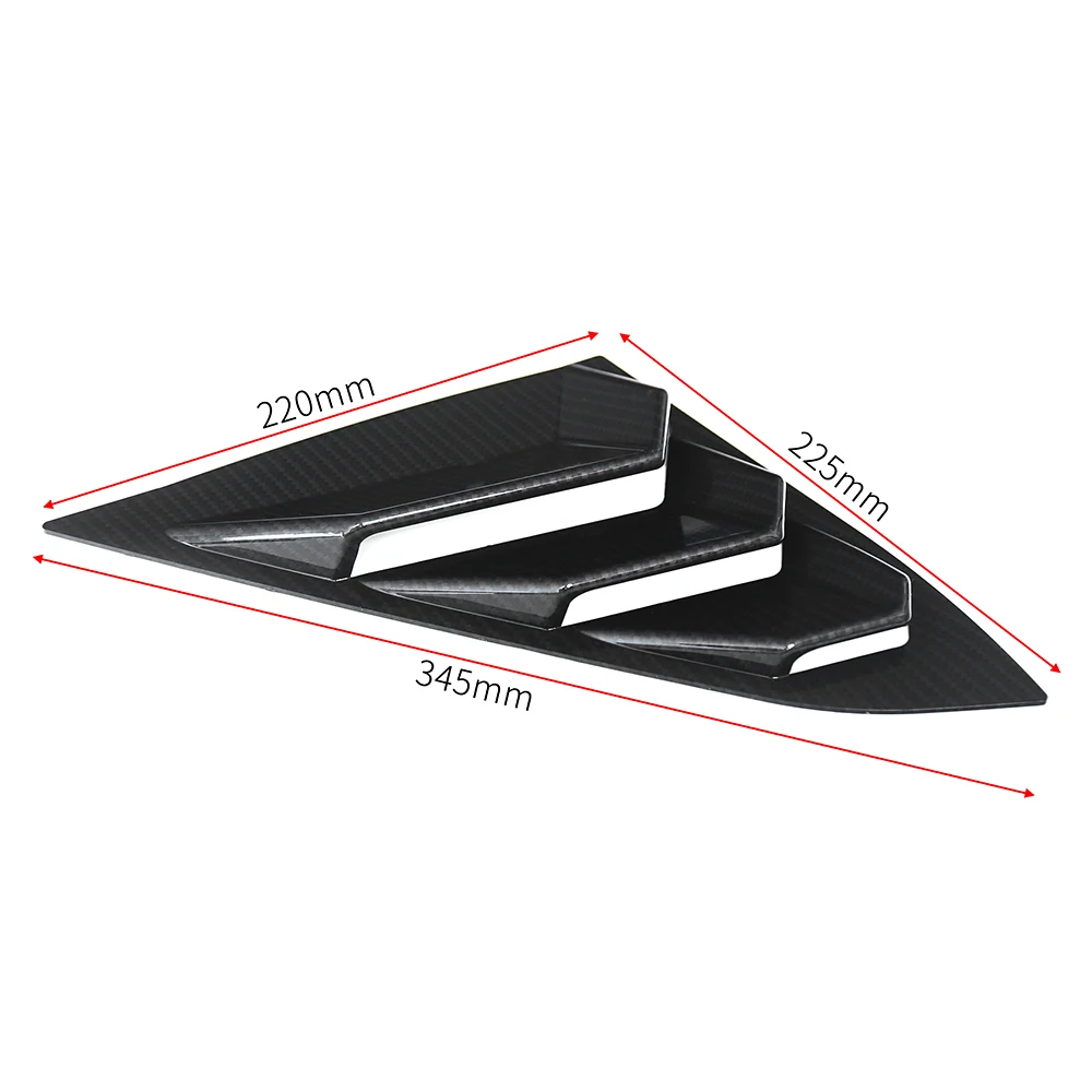 Четверть сторона окна жалюзи заднее стекло автомобиля туйер для Honda Civic 2016-2018