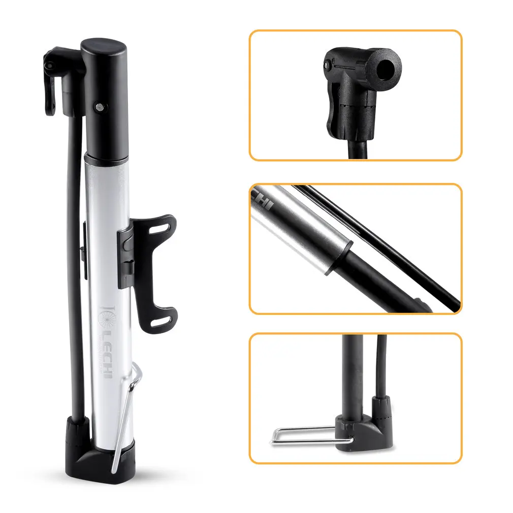 Портативный мини велосипедный насос высокого давления ручной воздушный