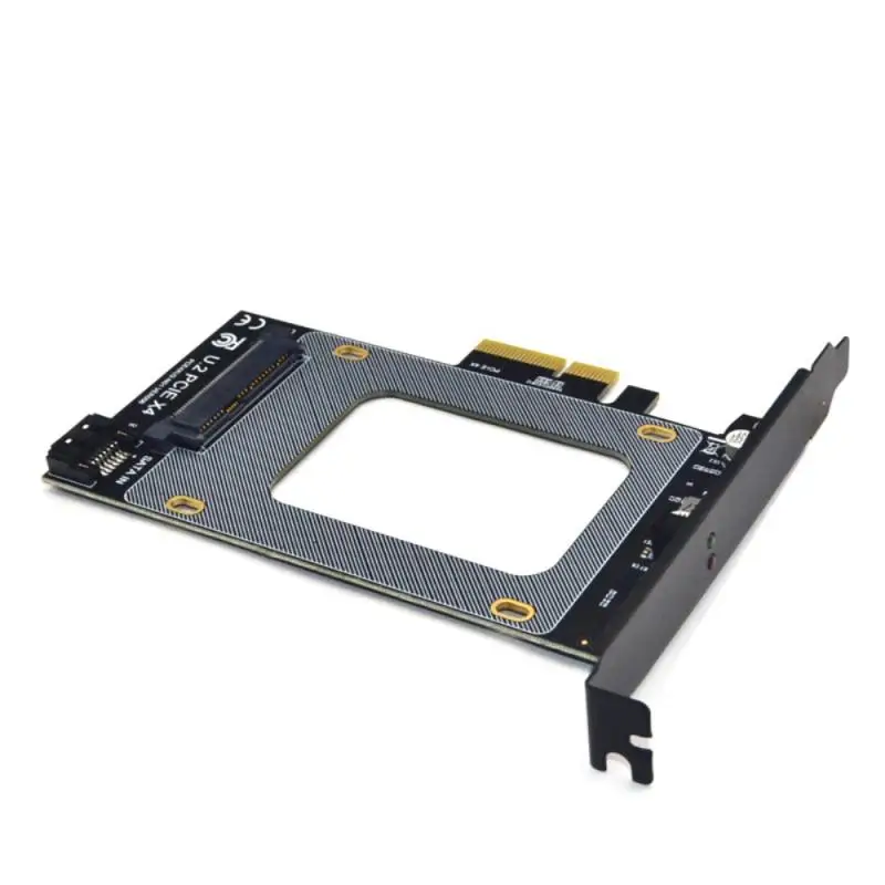 

U.2 на PCI-E X4 переходная карта 3,0 SFF-8639 на SSD удлинитель адаптер U.2 SSD SATA PCI Express X4 карты для 2,5 дюймов HDD переходная карта