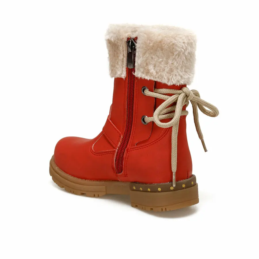 

Boots For Kids Girls Seventeen Lala Pomegranate Flower Girl Basic Casual Shoes