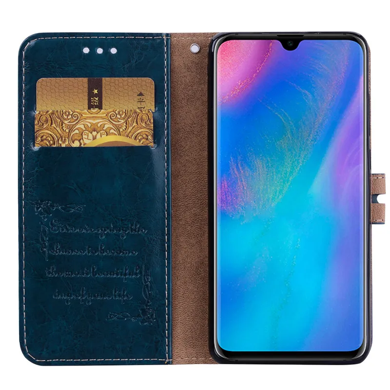 Роскошный кожаный чехол-кошелек для Huawei P30 Pro чехол с держателем карт флип-кейс Lite