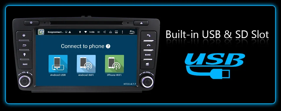 Eunavi 2 Din автомобильный DVD gps для Skoda Octavia 2012 2013 A 5 A5 Yeti Fabia автомобиль Android 9,0 четырехъядерный 2 Гб ram Стерео Радио Навигация