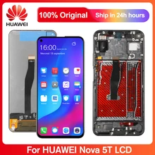 6.26 Original Screen For Huawei Nova 5T LCD Display Touch Screen Digitizer For Nova5t YAL-L21 YAL-L61 YAL-L71 YAL-L61D LCD