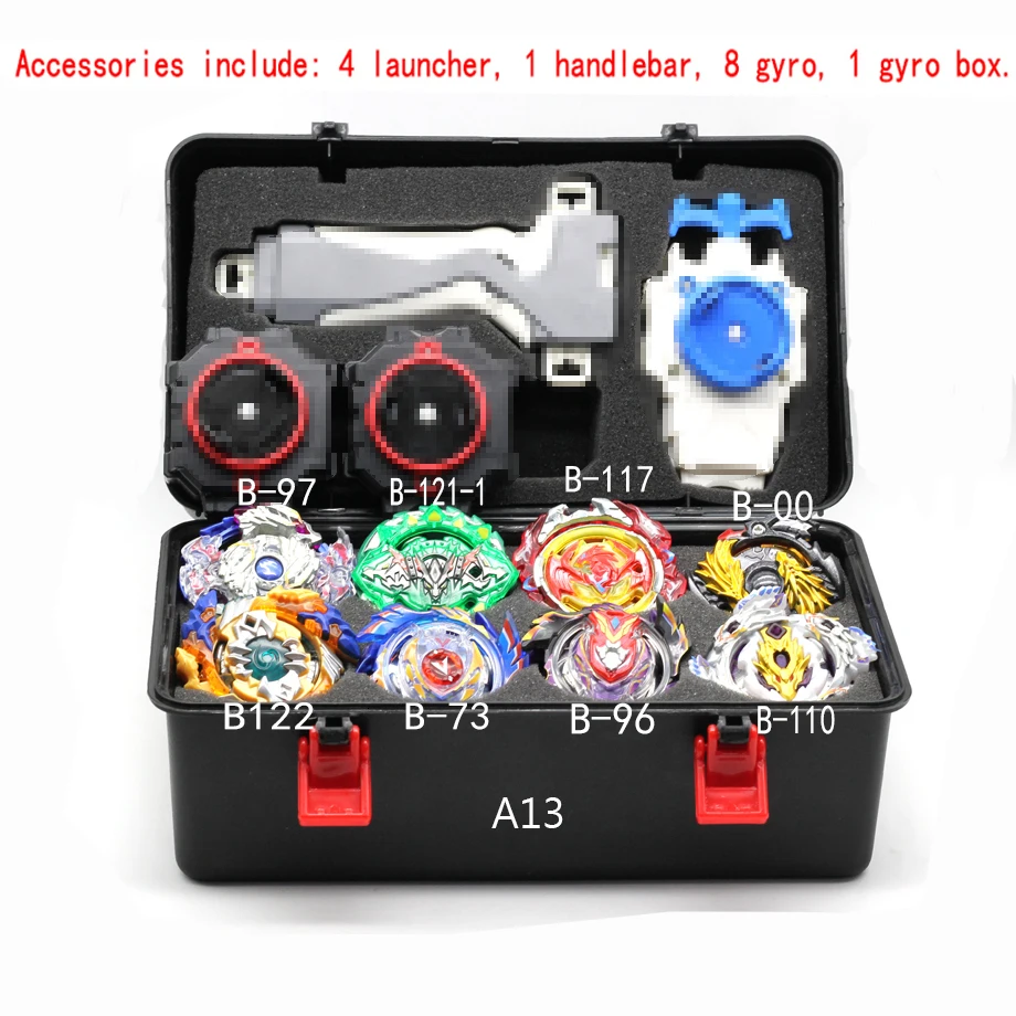Beyblade Burst Bey Blade игрушка из металла Funsion Bayblade набор коробка для хранения с ручкой пусковая пластиковая коробка игрушки для детей
