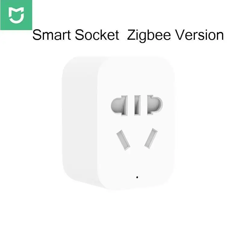 Умная розетка Xiaomi Mi Zigbee с Wi Fi работает приложением Home|Смарт-гаджеты| |
