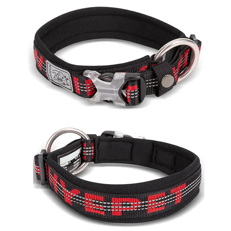 Ошейник для собак Truelove Светоотражающий ошейник с мягкой подкладкой