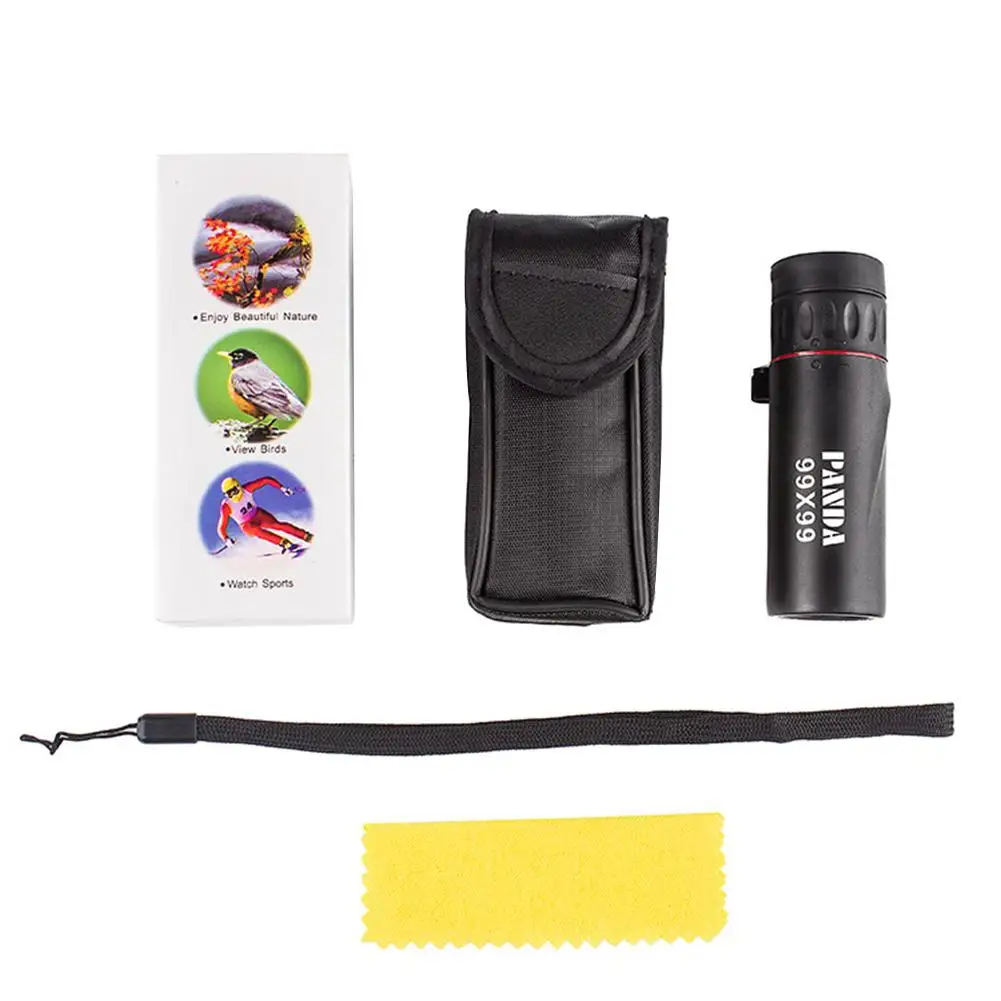 99x99 портативный уличный Мощный мини-прицел Карманный монокулярный телескоп