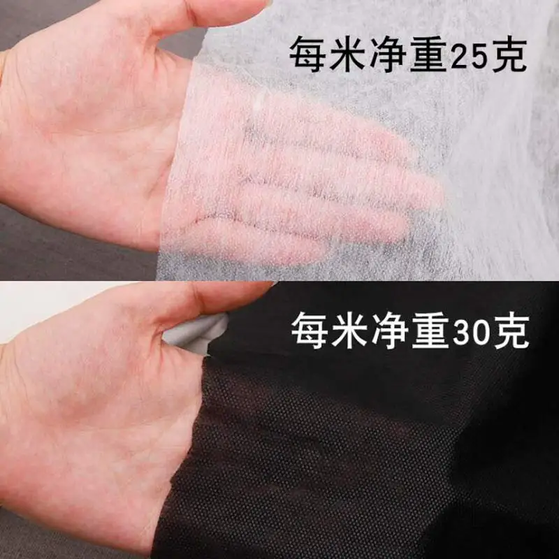 

Thin non-woven interlining cloth, hot melt adhesive interlining, thin paper interlining, non-woven clothing paper interlining