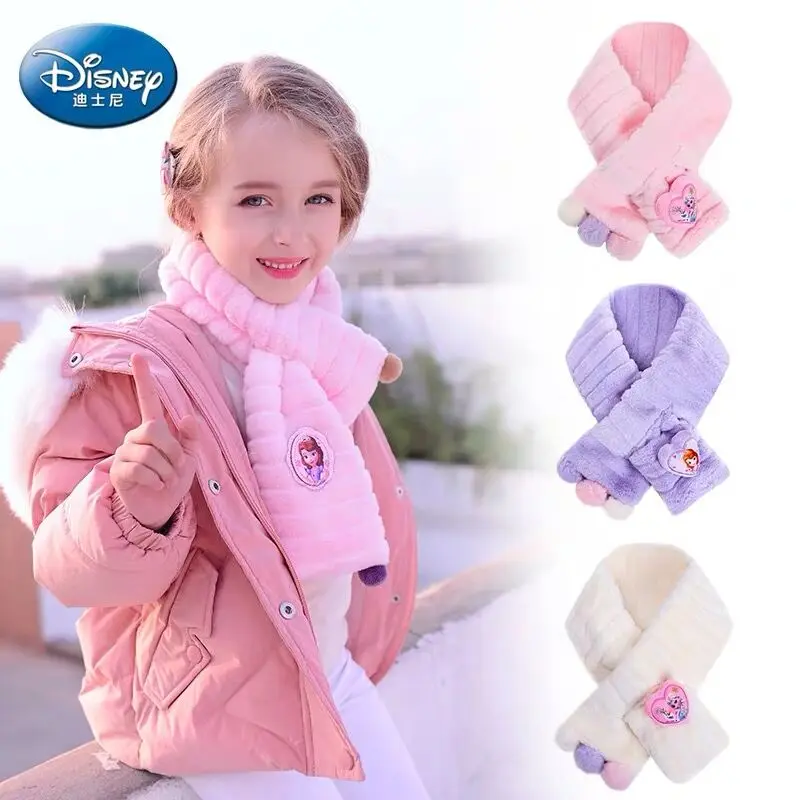 100% Оригинальный детский шарф из мультфильма Холодное сердце Эльза Анна София