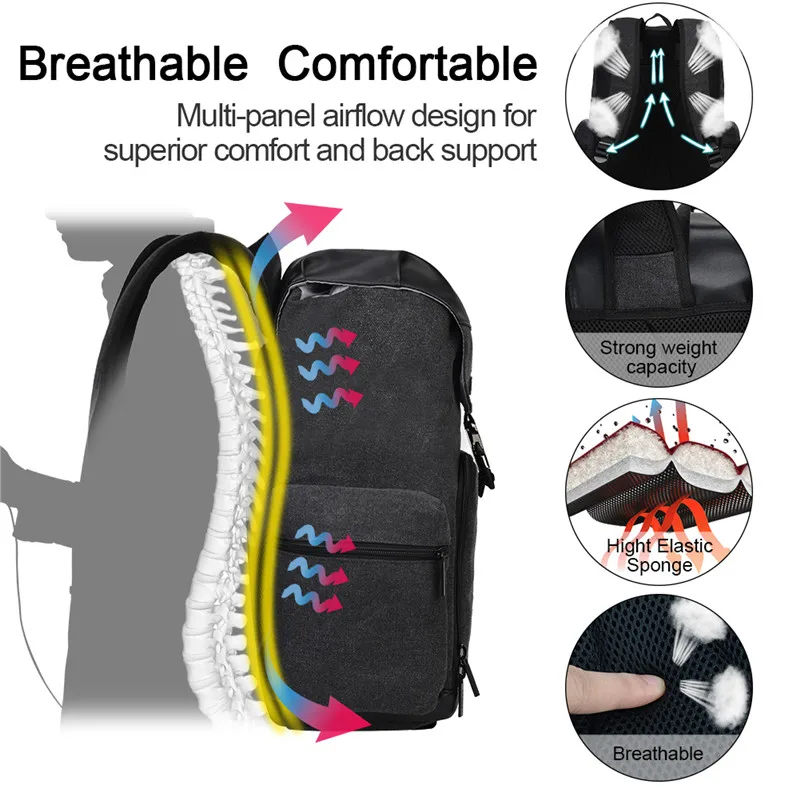 Сумка CADeN для камеры водонепроницаемый холщовый рюкзак сумка на плечо чехол