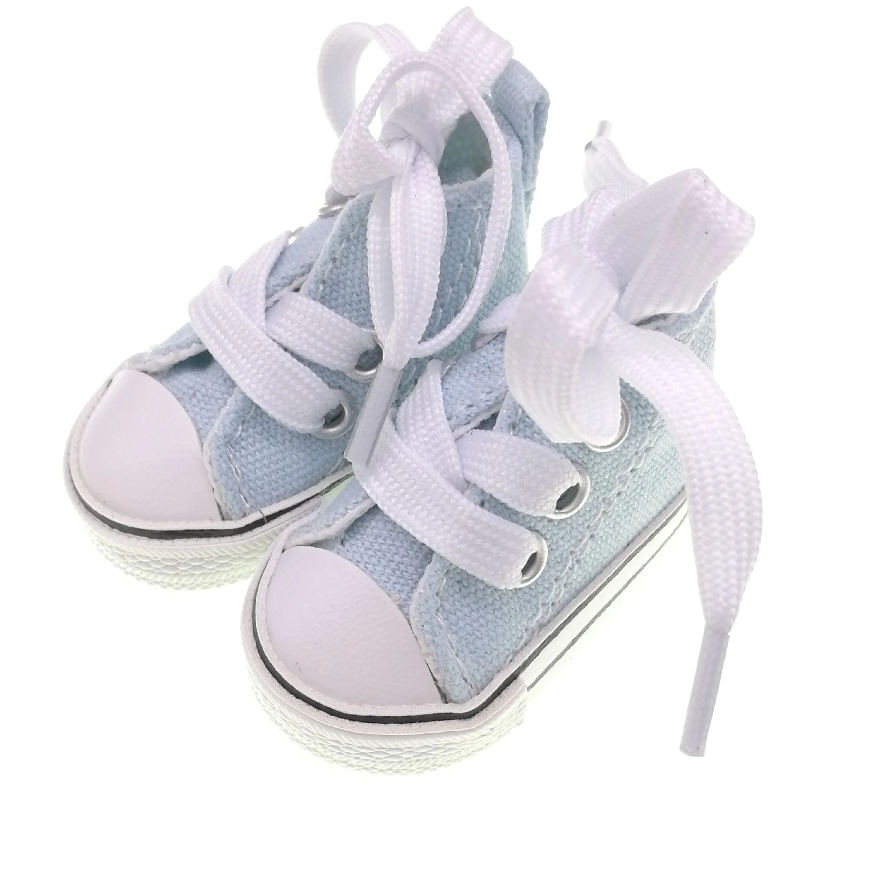 Light Blue I Tilda 6 см парусиновые кроссовки для кукол Paola Reina Minifee, мини-игрушка спортивная обувь 1/4 Bjd кукла спортивная обувь аксессуары для кукол игрушки - Цвет: Light Blue I