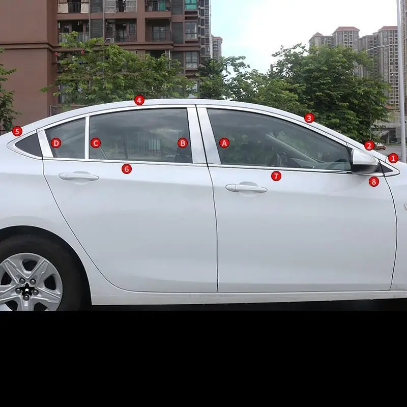 Автомобильный модифицированный декоративный оконный корпус наружный протектор