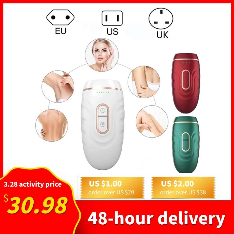 

Epilator Painlessepilator Laser for Women Hair Epilator Permanent 990000 Flashes Epilator IPL Photoepilator Laser Hair Dropship