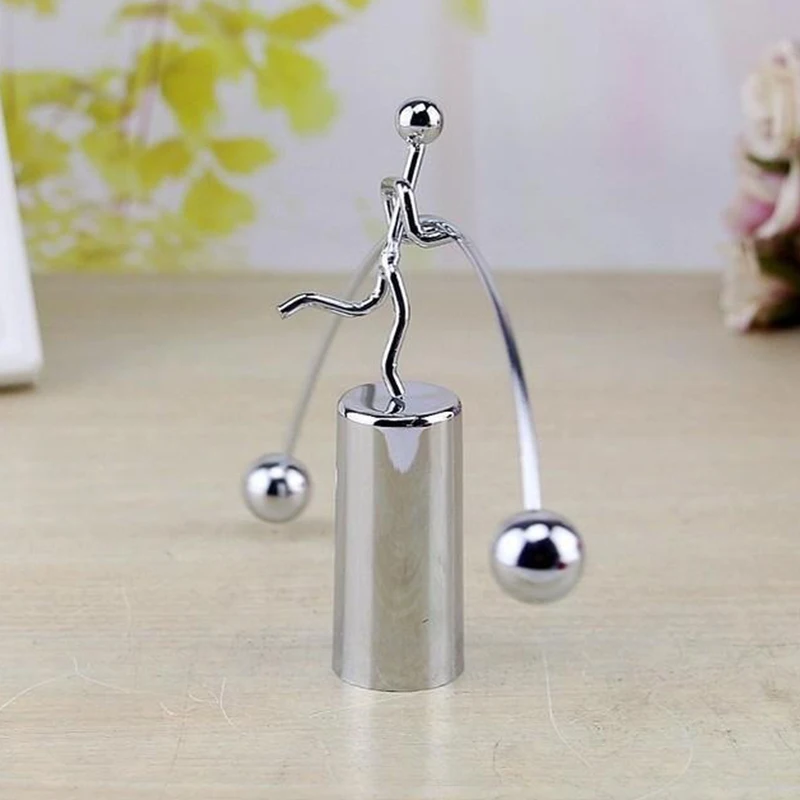 Steel Balance Toy Desk Weightlifter Art Balancing Decompressive Science Psychology Home Office Decoration | Дом и сад