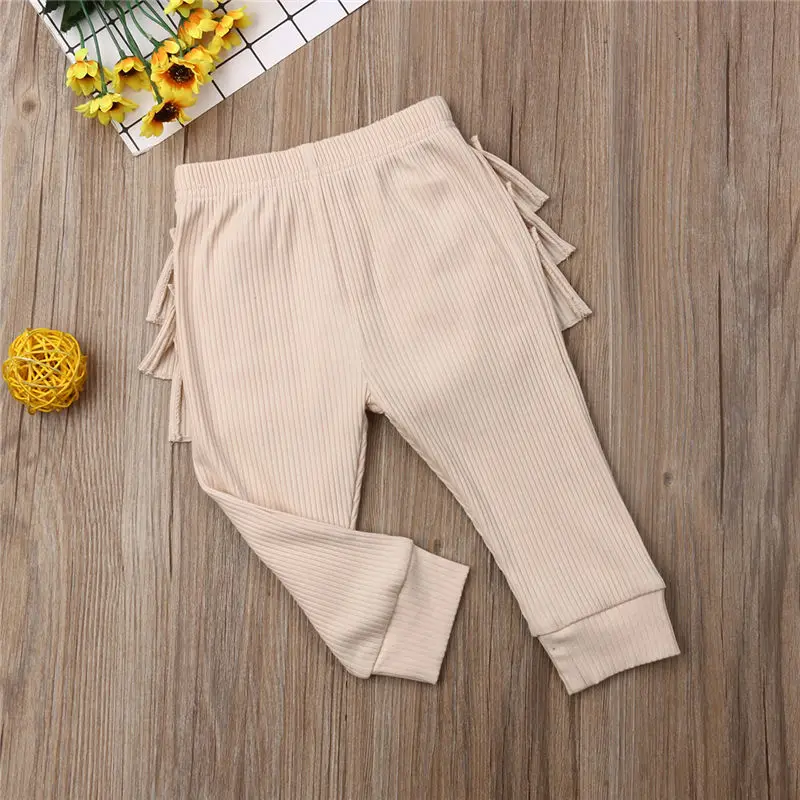 От 0 до 3 лет штаны для новорожденных девочек Одежда малышей Леггинсы с оборками