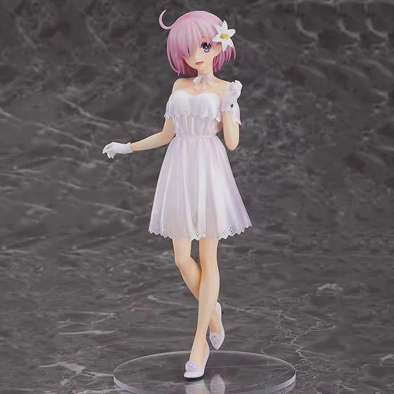 23 см Fate Grand Order Shielder Mash Kyrielight официальное платье героического духа Ver. Аниме