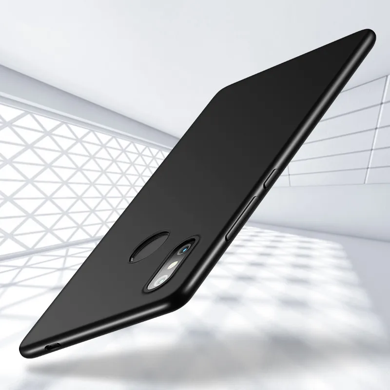 Черный Xiaomi mi 8 чехол Xiaomi mi 8 чехол силиконовый черный ТПУ ESR черный Задний mi 8 Fundas защитный Xiaomi mi 8 чехол - Цвет: Черный