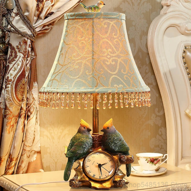 Декоративная Птица из Искусство настольная лампа деко для Гостиная Nordic дома