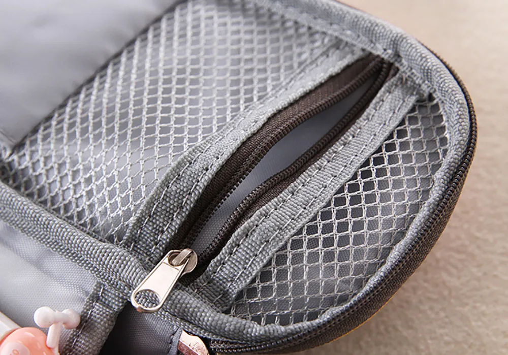 20# Trousse Scolaire большая емкость многофункциональная холщовая пенал сумка-Органайзер для хранения пенал Trousse Scolaire Stylo