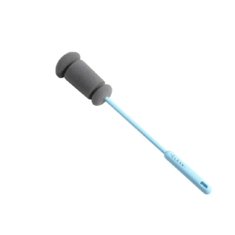 

Sponge Long Handle Cleaning Brush Kitchen Bathroom Accessories For Washing Cleaning Glass Cups Feeding Bottle Mug Cleaning brush