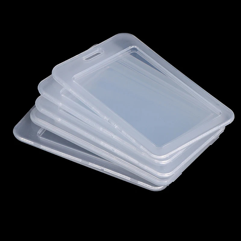 5 шт. прозрачные держатели для карт и удостоверений |