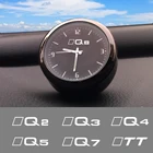 Украшение автомобиля часы модифицированный интерьер автомобиля электронный Кварц Для AUDI Q2 Q3 Q4 Q5 Q7 Q8 RS4 RS5 RS6 RS7 S6 S8 TT F3 R8 RS3